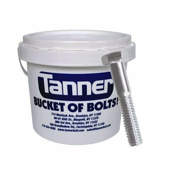 Tanner 5/16in-18 x 3/4in Hex Tap Bolts, Full Thread, Steel TB-260